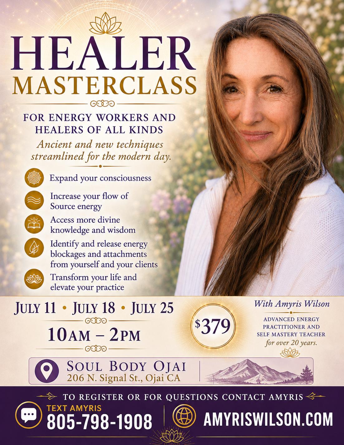 HEALER MASTERCLASS